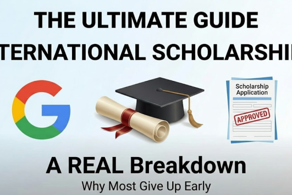 The Real Story Behind International Scholarships (And Why Most People Give Up Too Early)