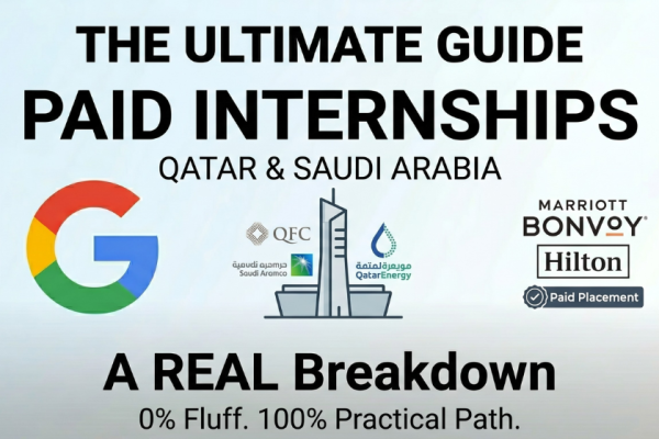 Paid Internships in Qatar and Saudi Arabia: What I Wish Someone Had Told Me